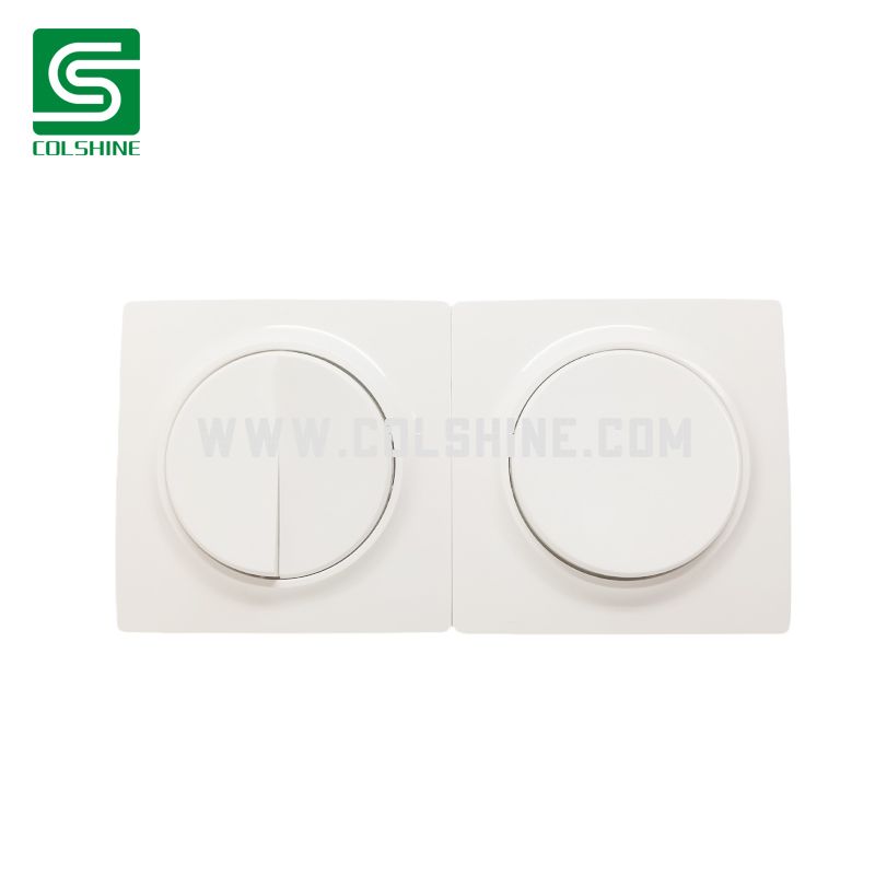 European Wall Switch 10A 250V Flush Mounted Electrical Switch